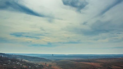 Time lapse of spring landscape Vídeos de archivo 73743560
