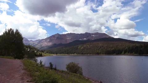Time Lapse Of Stand Up Paddle Boarders On Lake Stock Footage 157993626