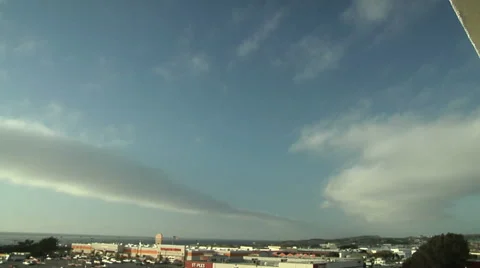 Time Lapse of Standing Stratus Waves California Coast Stock Footage 54717724