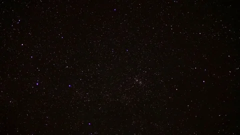 Time lapse : starry night sky background Stock Footage 83782600