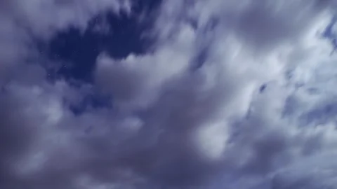A time lapse of the starry night sky. Stars are falling in the sky. Cloudless Stock Footage 319788929