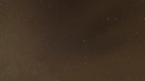 Time lapse of the starry sky Stock Footage 186934483