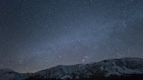 Time Lapse of the Stars Video stock 105826232