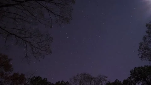 A time-lapse of the stars. Video stock 156361137