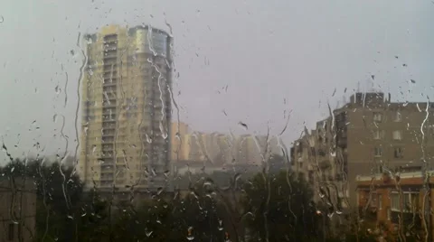 Time lapse storm and rain Stock Footage 50746989