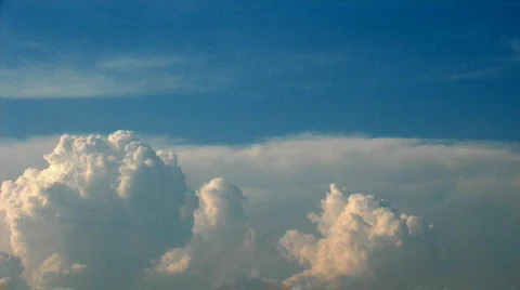 Time lapse of storm clouds Stock Footage 105871