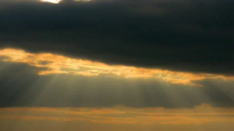 Time lapse of storm clouds. Stock Footage