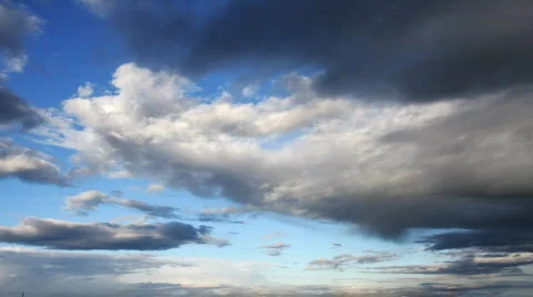 Time lapse Storm clouds Stock Footage 364324