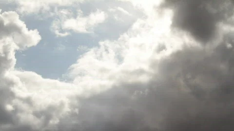 Time lapse storm clouds Video stock 708255