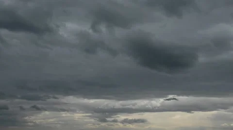 Time lapse of storm clouds. Stock Footage 48483954