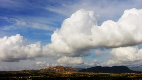 Time lapse of storm clouds Stock Footage 111137914