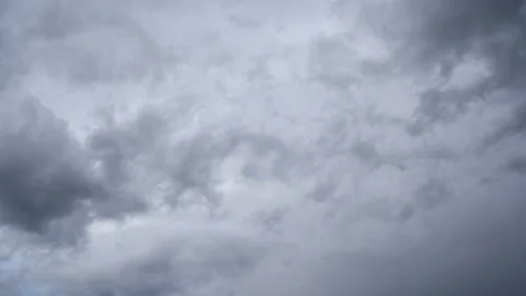 Time lapse of storm clouds moving fast Video stock 92625268