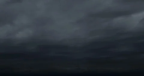 Time lapse of storm clouds moving fast during rainy season Stock Footage 113137304