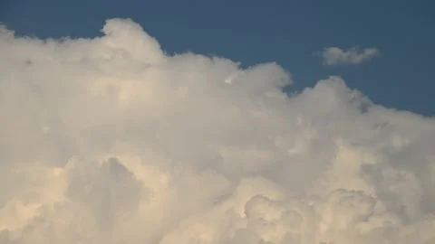 Time lapse of storm clouds moving in the sky Stock Footage 161243442