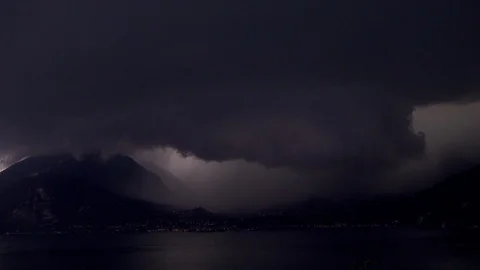 Time lapse storm Stock Footage 122346580