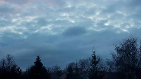 Time lapse. Storm in the sky. Stock Footage 142807202