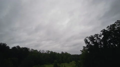Time lapse, stormy cloudscape over North Carolina as hurricane Dorian approaches Stock Footage 140465008
