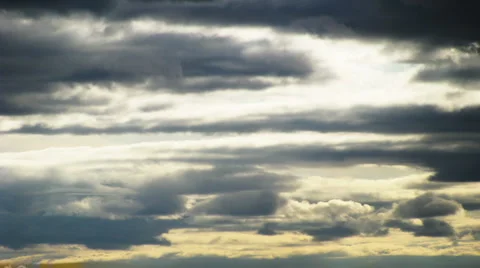Time lapse of stormy sky with fast moving clouds 库存影片 917892