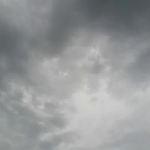 Time lapse of stormy sky with moving clouds Stock Footage 122906925