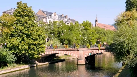 Time lapse in Strasbourg. Stock Footage 96800301