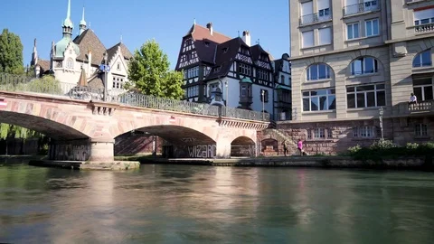 Time lapse in Strasbourg. Stock Footage 96801025