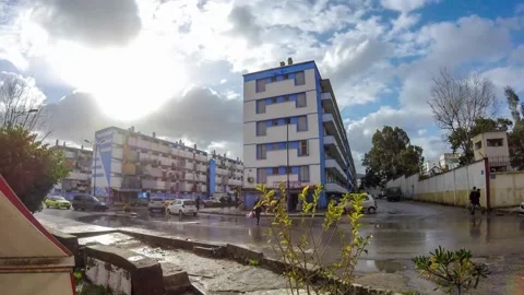 Time Lapse In The Street Stock Footage 147998415