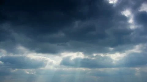 Time lapse strom clouds Stock-Footage 10888540