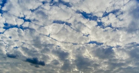 Time lapse of strong movement from the wind of dark clouds Stock-Footage 129632755