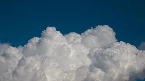 Time lapse of summer clouds rising, nagano, japan Stock Footage 100705323
