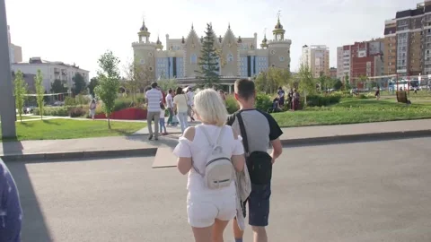 Time lapse a Summer Walk Stock Footage 134284185