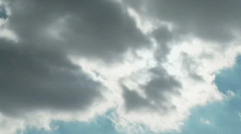 Time-lapse sun and clouds 動画素材 587942