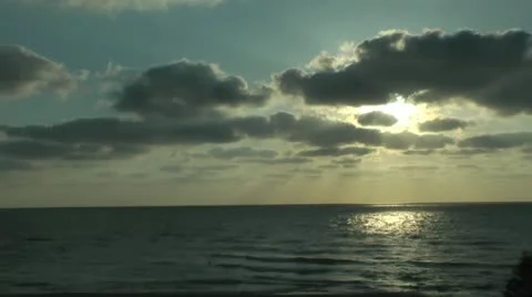 Time Lapse of Sun &amp; Clouds Stock Footage 11135305