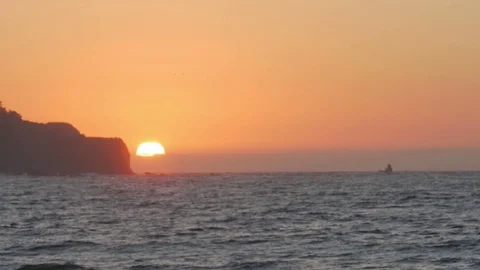 Time Lapse Sun Hides Behind Clouds San Francisco Bay Stock Footage 97708506