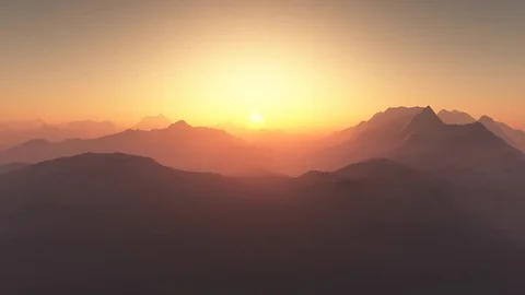 Time lapse of sun raise Vídeo Stock 72377187