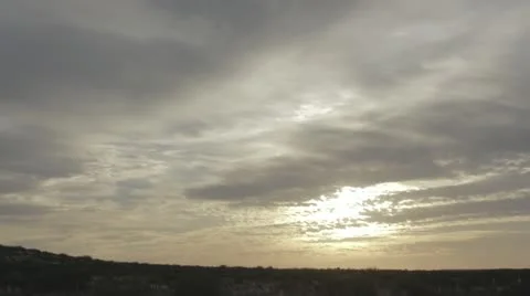 Time lapse Sundown Stock Footage 11624981