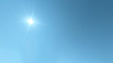 TIME LAPSE OF SUNNY DAY WITH LITTLE STARS 60FPS Stock Footage 252192980