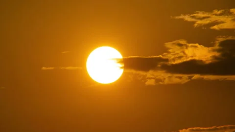 Time lapse sunrise with clouds  Stock Footage 233790236