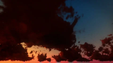 Time Lapse Sunrise Cloudscape Stock Footage 5632702