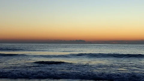 Time lapse of a sunrise on the coast of Denia, Alicante Stock Footage 101653346