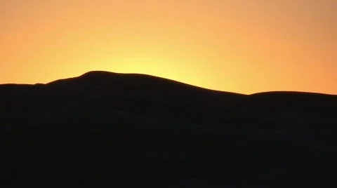 Time-Lapse Sunrise  Stock Footage 286173