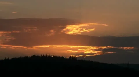 Time Lapse Sunrise Video stock 11118294