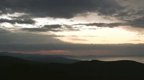 Time Lapse of Sunrise Stock Footage 11130613