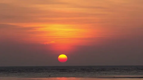 Time Lapse sunrise Video stock 35315578