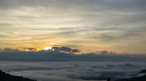 Time lapse of sunrise. Stock Footage 41114352