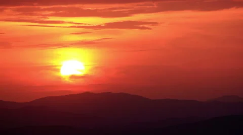 Time lapse sunrise. Stock Footage 55725280