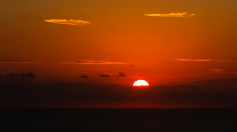 Time lapse of sunrise Stock Footage 56006549