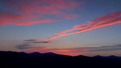 A time lapse of a sunrise. Stock Footage 87263759