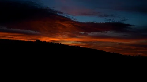 Time Lapse Sunrise Stock Footage 123869686