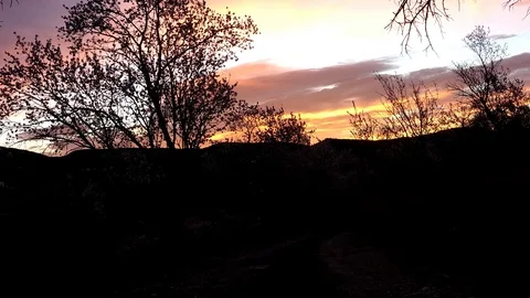 Time lapse of a sunrise in Morella 스톡 동영상 104615940
