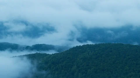 Time Lapse Sunrise through the Clouds Stock Footage 39589036